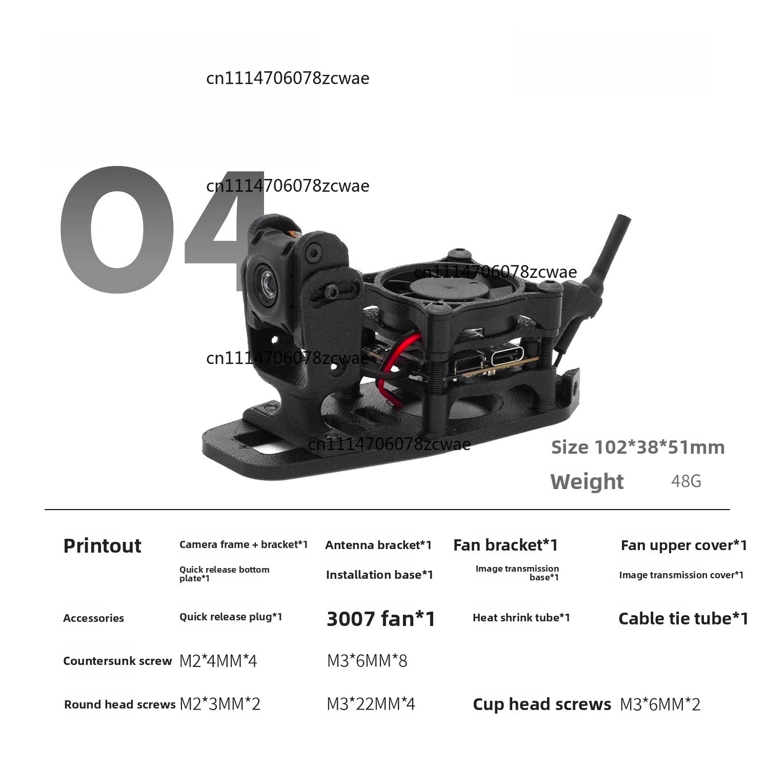 ZOCI-O3 O4 HD Transmission Coo – Drone Kit Racing recenzja i cena