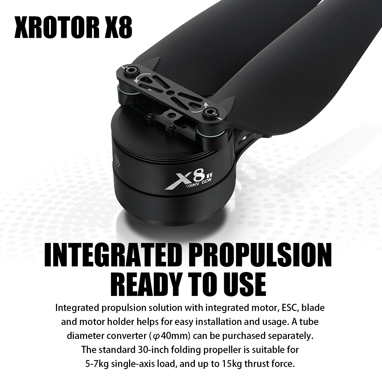 Zestaw układu napędowego X8: S – Drone Kit Heavy Lift recenzja i cena